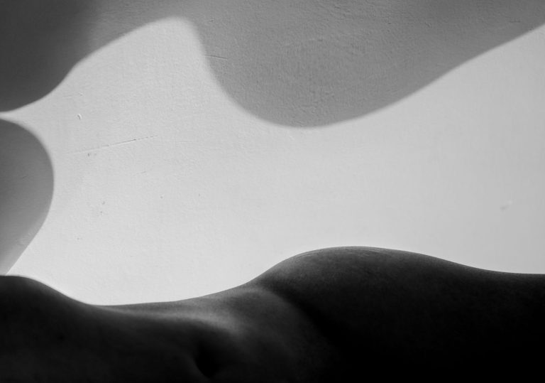 Intimate boudoir setting