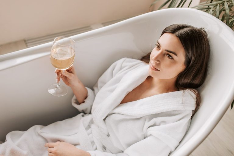 Intimate boudoir setting