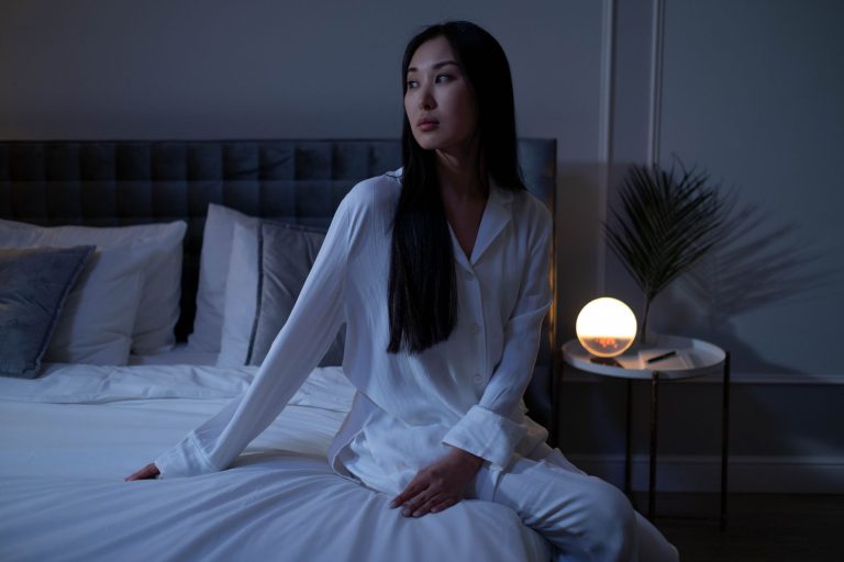Intimate boudoir setting