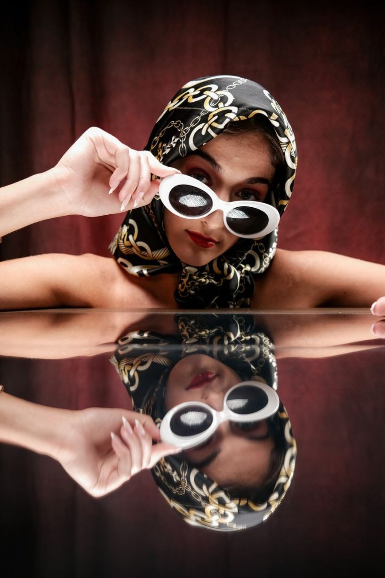 Intimate boudoir setting
